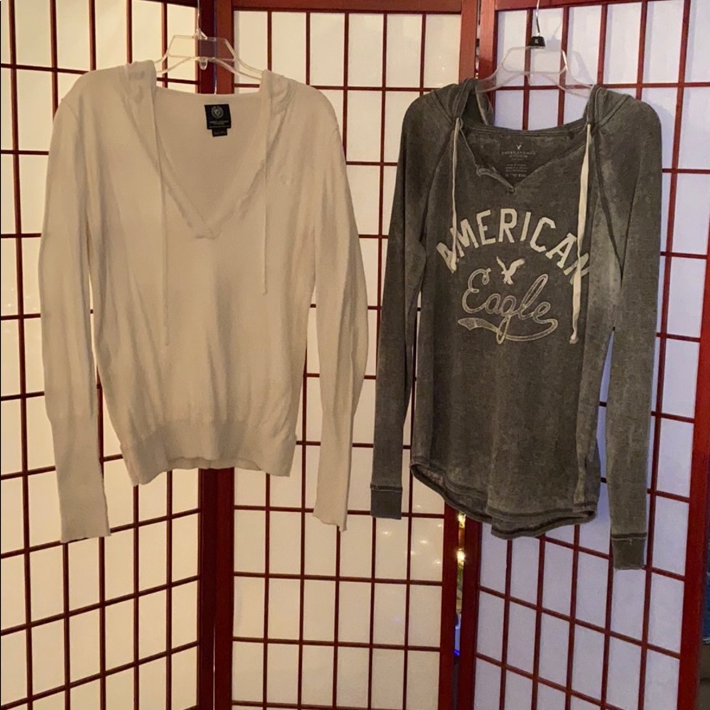 Like new American Eagle Hoodie long sleeve tops